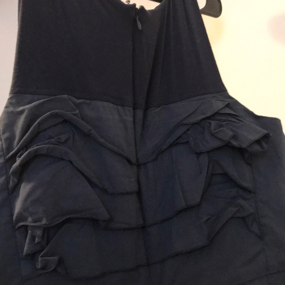 BCBG dress with ruffles on front and back POCKETS - Picture 4 of 8